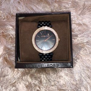 MICHAEL KORS WOMENS DARCI ROSE GOLD TONE WATCH